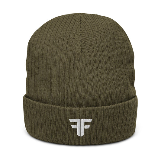 FF Ribbed beanie