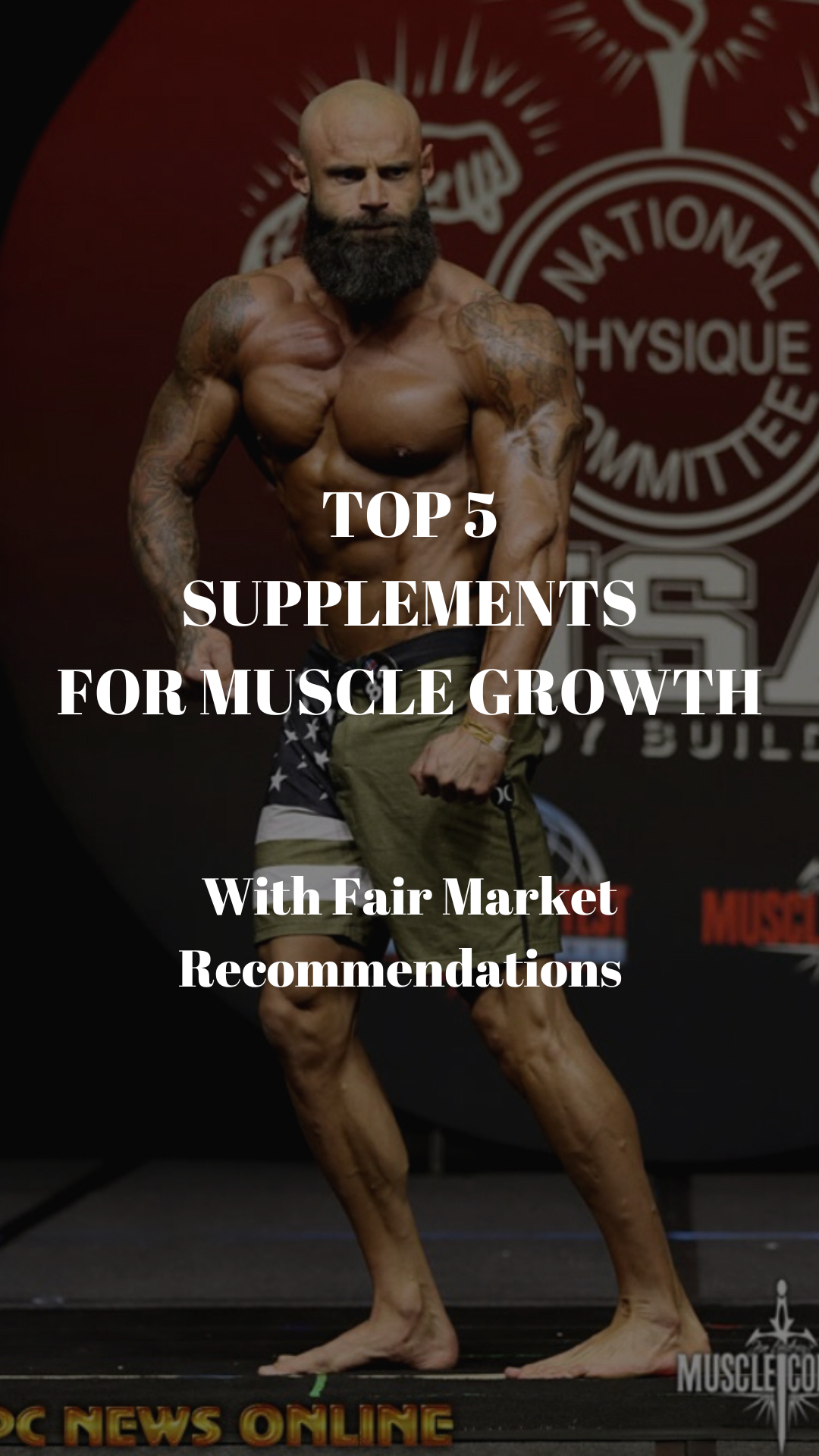 TOP 5 SUPPLEMENTS FOR MUSCLE GAIN
