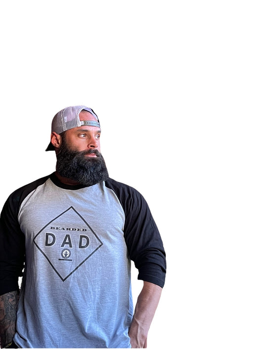 Bearded DAD Baseball Tee