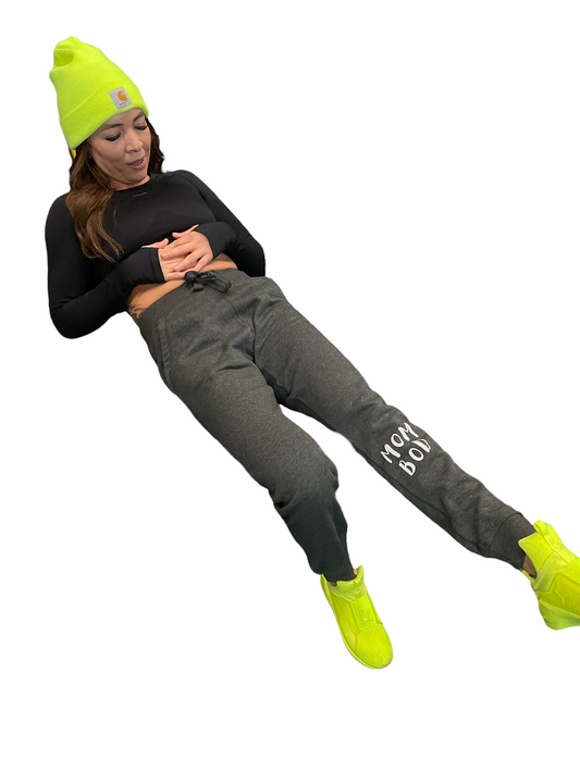 MOM BOD fleece sweatpants