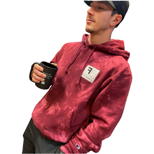 Men's tie-dye hoodie