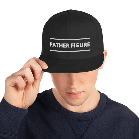 Bold Father Figure Snapback Hat