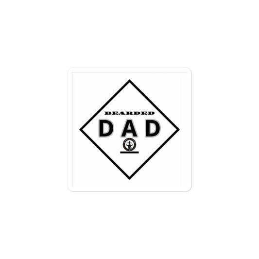 Bearded Dad Sticker