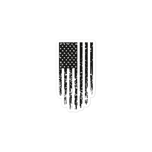 Distressed Flag Sticker