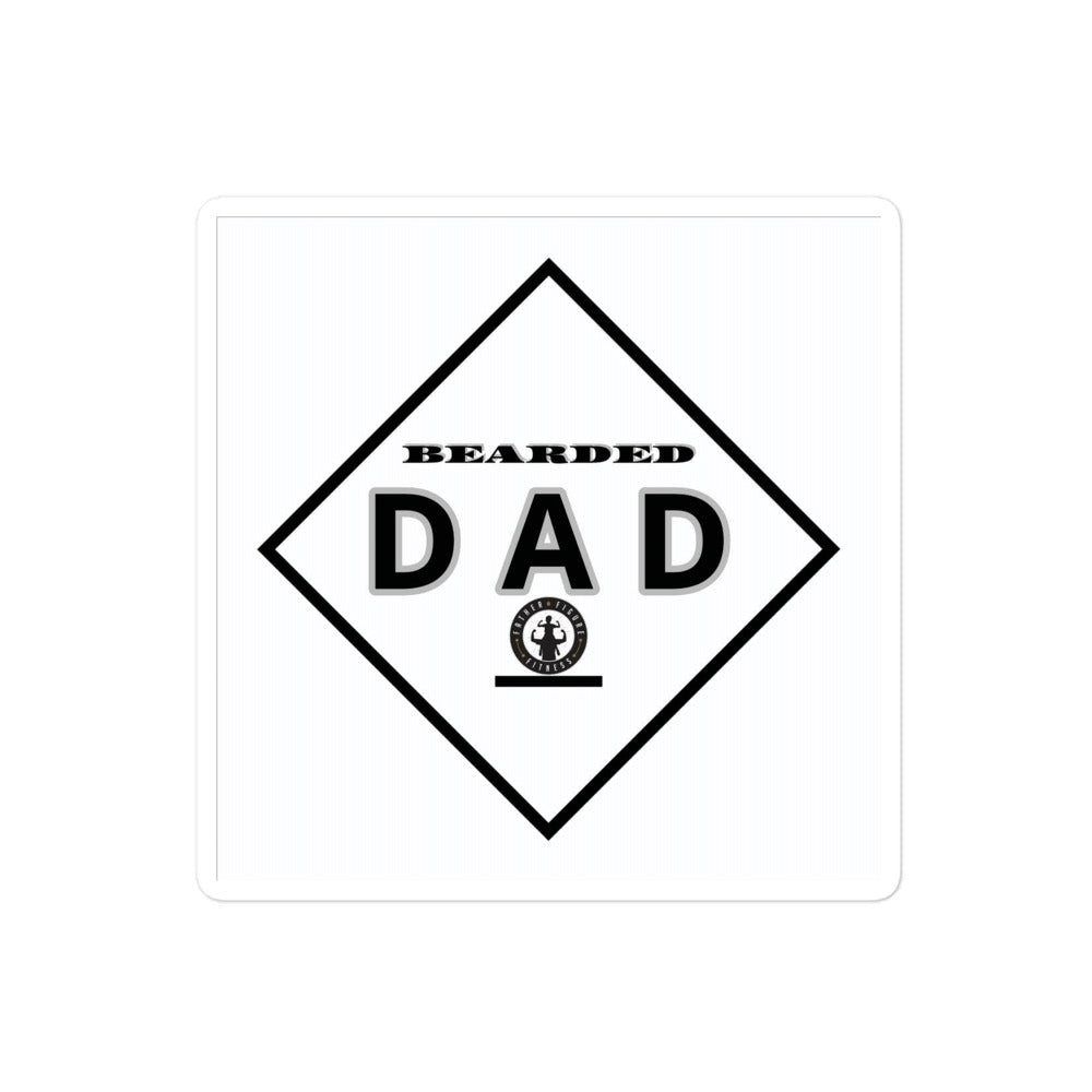 Bearded Dad Sticker