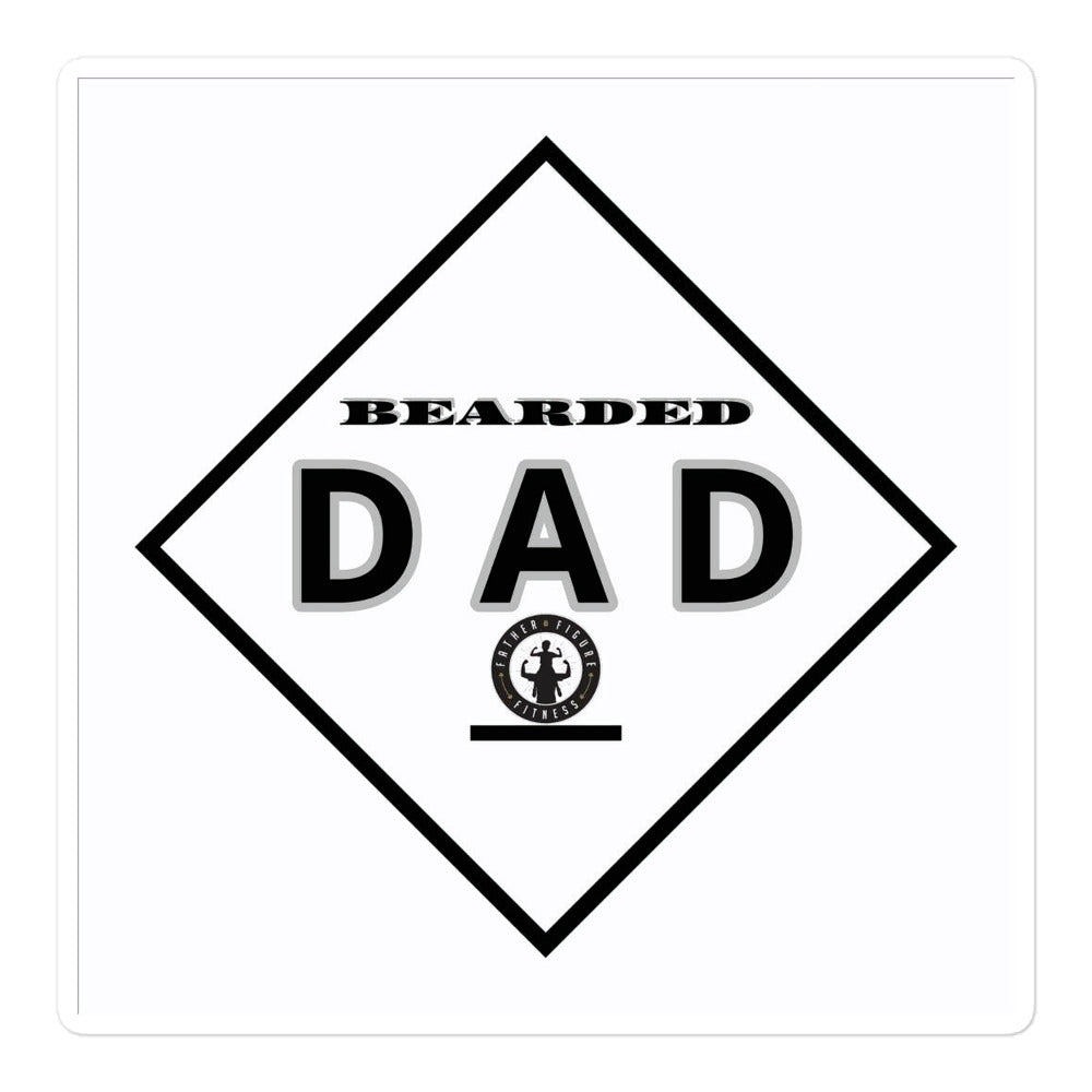 Bearded Dad Sticker